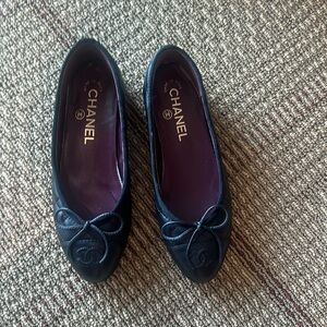 Chanel ballet shoes